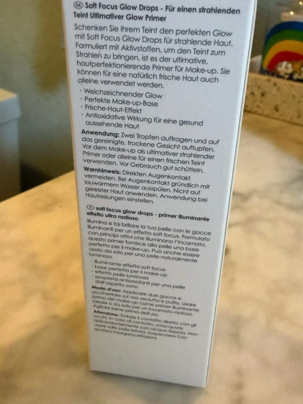 Rodial Soft Focus Glow Booster Drops Illuminating Glow Primer